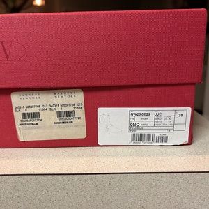 Valentino Garavani Rockstud Moto Boots - size 38